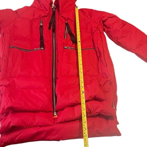 OROLAY Red Thickened  Multiple Pockets Down Jacket Size Small NWOT - Picture 15 of 15
